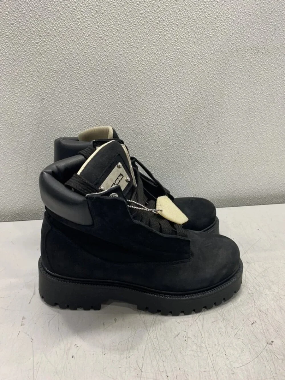 Cristian Zerotre Starboot- Total Black Nabuk Women's Size 11
